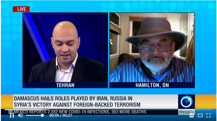 Video: Ken Stone interviewed about Idlib liberation – Syria Support ...